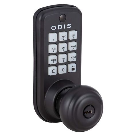 Cerradura Digital Odis con Pomo 6500 - Negro-0