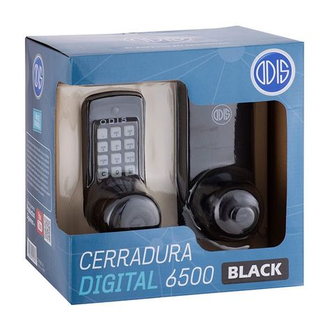 Cerradura Digital Odis con Pomo 6500 - Negro-6