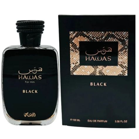 Rasasi Hawas Black EDP 100 ML Hombre-0