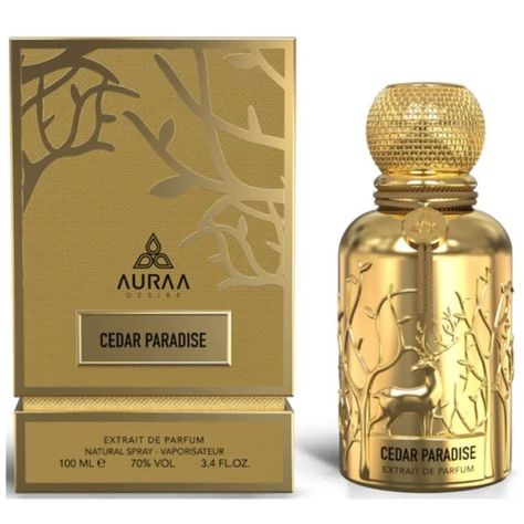 Auraa Desire Cedar Paradise Extrait De Parfum 100 Ml Hombre-0