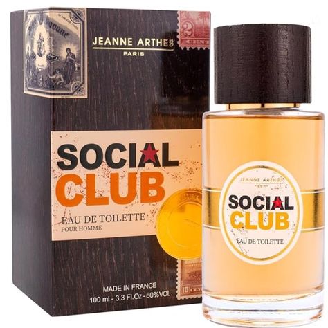Jeanne Arthes Social Club Pour homme EDT 100 ML-0