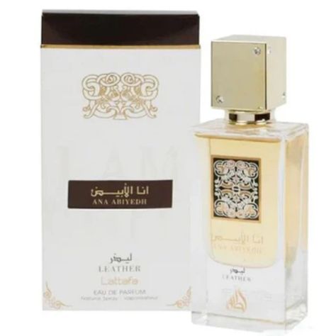 Lattafa Ana Abiyedh Leather Edp 60 Ml Unisex-0