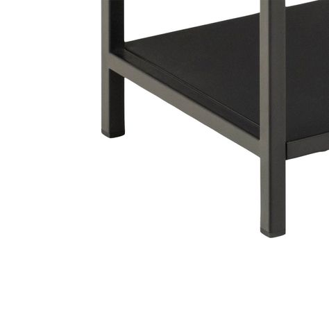 Mueble TV / Arrimo Bajo Negro Utrecht-4