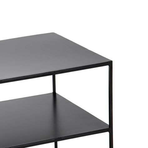 Mueble TV / Arrimo Bajo Negro Utrecht-1