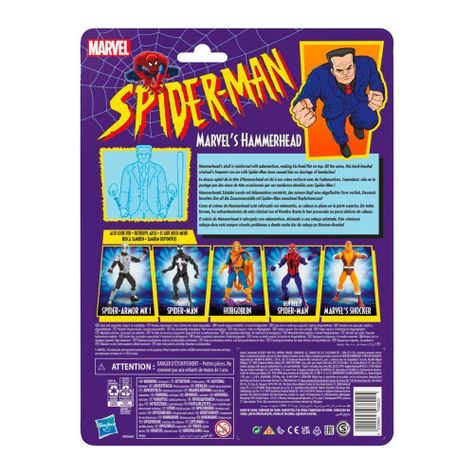 Figura Fan Spiderman Marvel Comics Hammerhead-3