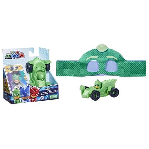 Figura Pj Masks Auto Y Mascara Gekko-2
