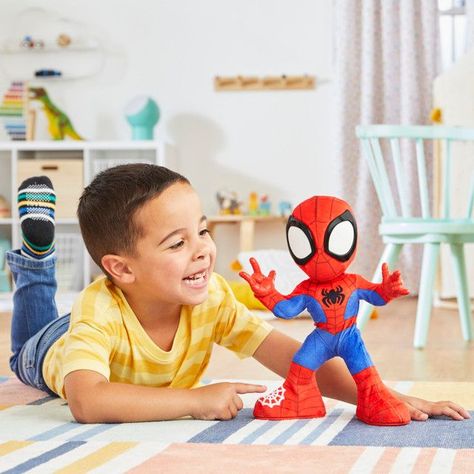 Peluche Spidey & His Amazing Friends Spidey Baila y Gatea-4