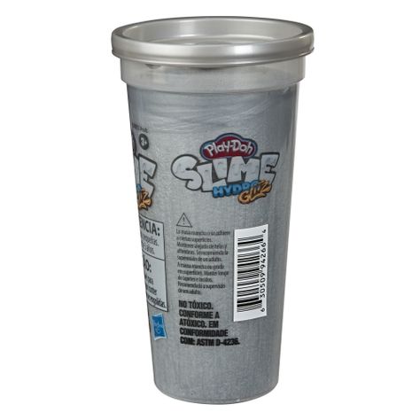 Masa Silme Play-Doh Slime Hydroglitz Plateada-1