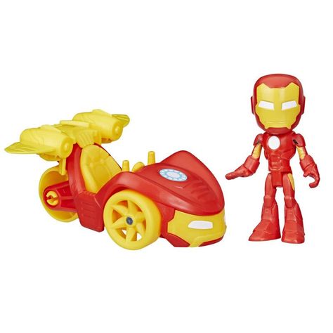 Figura de Acción Spidey and Friends Set Bólido Iron-0