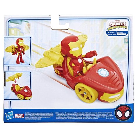 Figura de Acción Spidey and Friends Set Bólido Iron-3