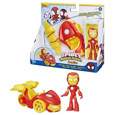 Figura de Acción Spidey and Friends Set Bólido Iron-2