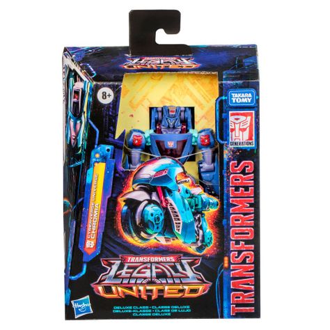 Figura de Acción Transformers Legacy United Deluxe Cyberverse Universe Chromia -2