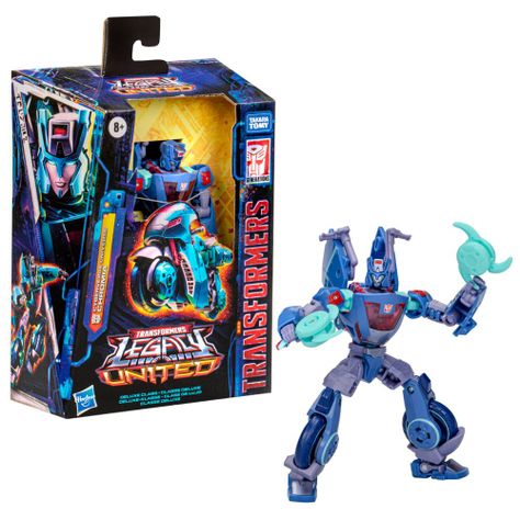 Figura de Acción Transformers Legacy United Deluxe Cyberverse Universe Chromia -3