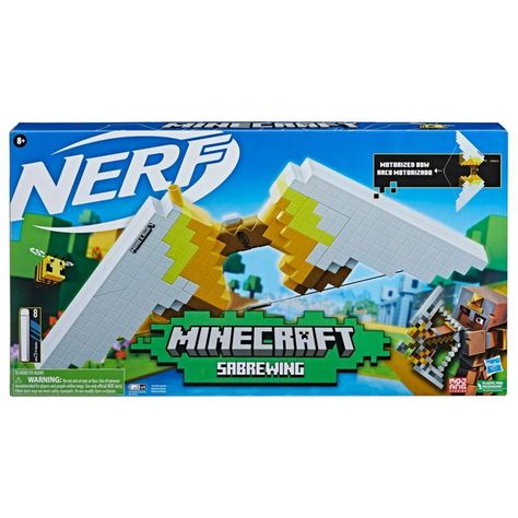 Lanzador Nerf Minecraft Sabrewing-1