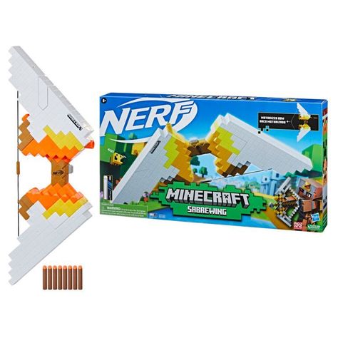 Lanzador Nerf Minecraft Sabrewing-2