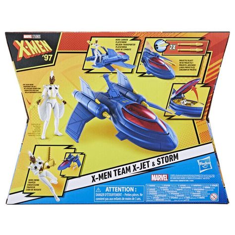 Figura de Acción Marvel Studios X-Men '97 Jet del Equipo X-Men y Storm-3