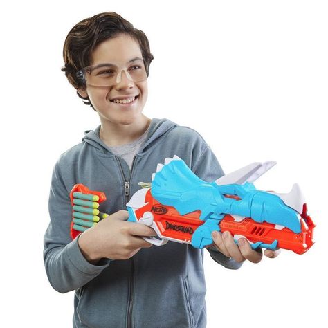 Lanzador Nerf DinoSquad Tricera-blast-4