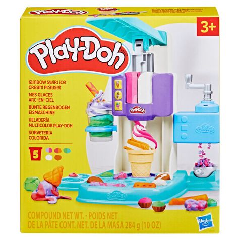 Masas y Plastilinas Play Doh Heladería Multicolor-0