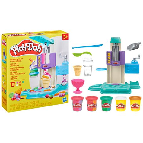 Masas y Plastilinas Play Doh Heladería Multicolor-2