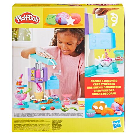 Masas y Plastilinas Play Doh Heladería Multicolor-3