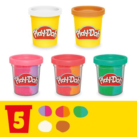 Masas y Plastilinas Play Doh Heladería Multicolor-4