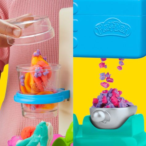 Masas y Plastilinas Play Doh Heladería Multicolor-5