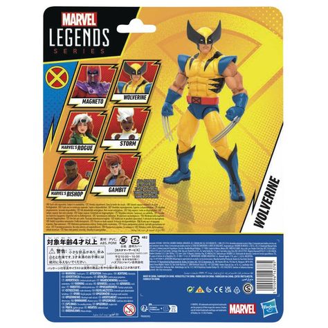 Figura de Acción Marvel Studios X-Men '97 Legends Series Wolverine-2