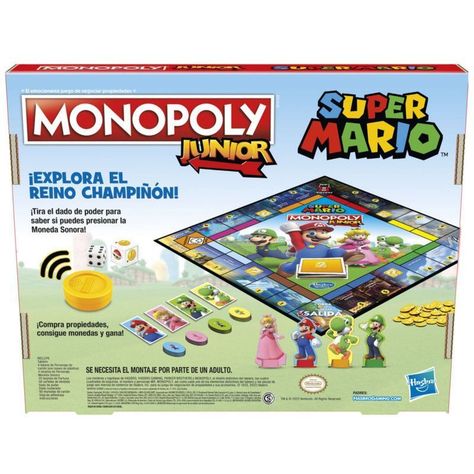 Juego De Mesa Monopoly Super Mario-3