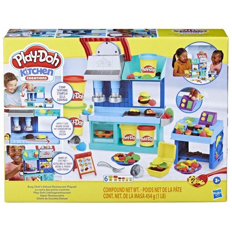 Masas y Plastilinas Play-Doh Kitchen Creations Súper Restaurante-0