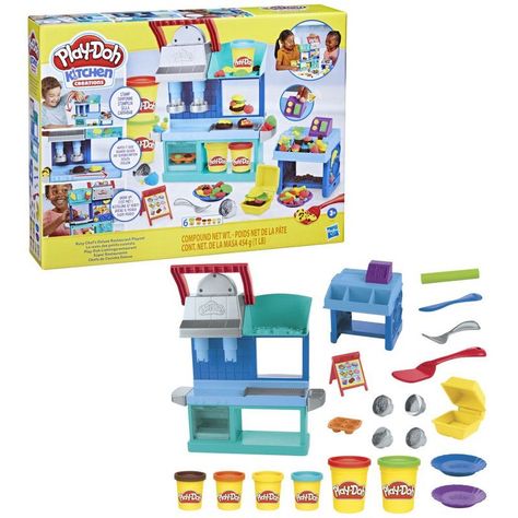 Masas y Plastilinas Play-Doh Kitchen Creations Súper Restaurante-2
