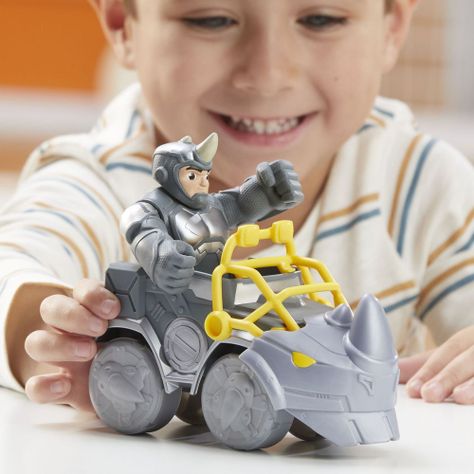 Figura de Acción Spidey & His Amazing Friends Rhino Demoledor-7