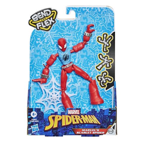 Spiderman Bend And Flex Marvels Scarlet Spider-1