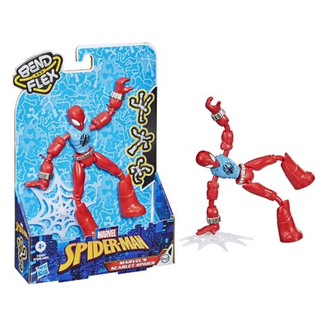 Spiderman Bend And Flex Marvels Scarlet Spider-2