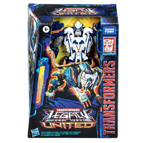 Figura de Acción Transformers Legacy United Voyager Prime Universe Thundertron-0