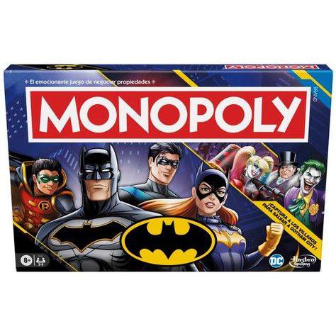 Juego de Mesa Monopoly Batman -0