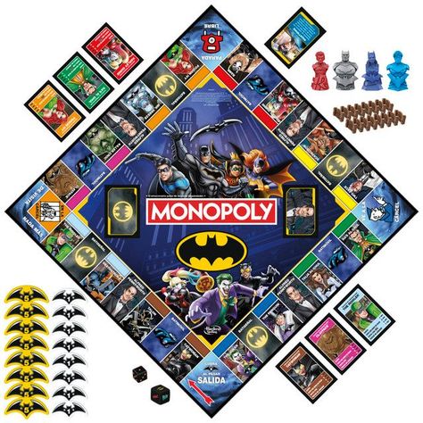 Juego de Mesa Monopoly Batman -4