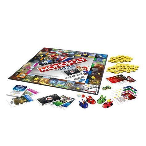 Juego De Tablero Monopoly Gamer Mario Kart-1