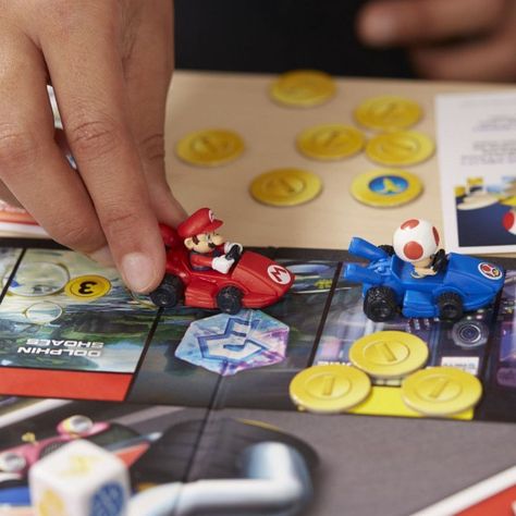 Juego De Tablero Monopoly Gamer Mario Kart-5