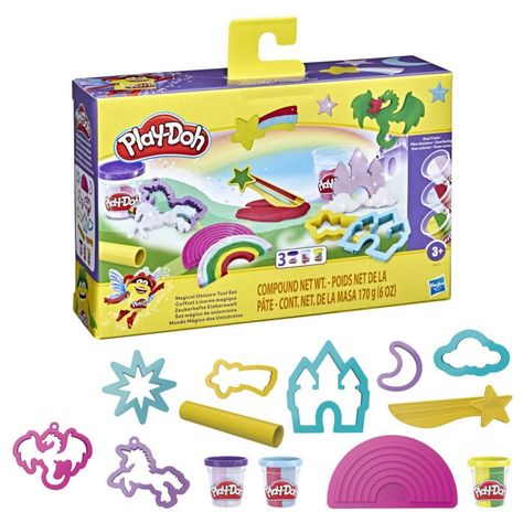 Masas y Plastilinas Play Doh Set Mágico de Unicornios-2