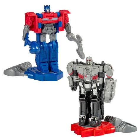 Figura de Acción Transformers One Robot Battlers Optimus Prime (Orien Pax) y Megatron (D-16)-0