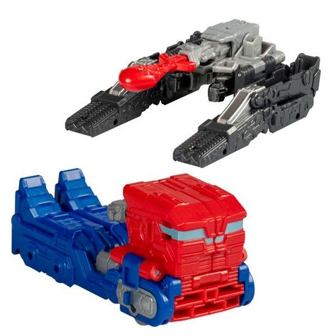 Figura de Acción Transformers One Robot Battlers Optimus Prime (Orien Pax) y Megatron (D-16)-1