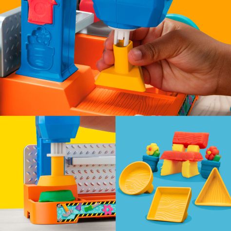Masas y Plastilinas Play Doh Banco de Herramientas-5