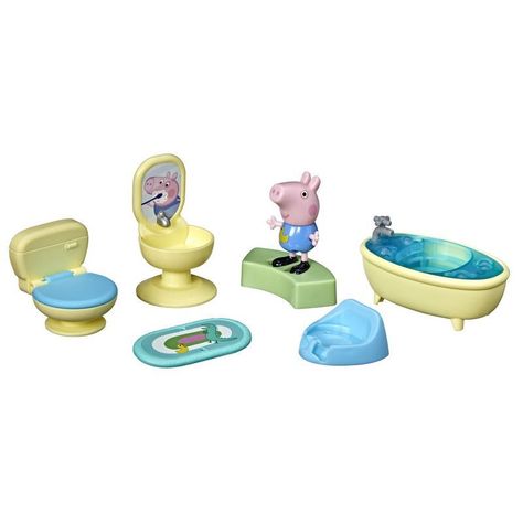 Figura Peppa Pig La Hora Del Baño Con George-1