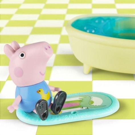 Figura Peppa Pig La Hora Del Baño Con George-5