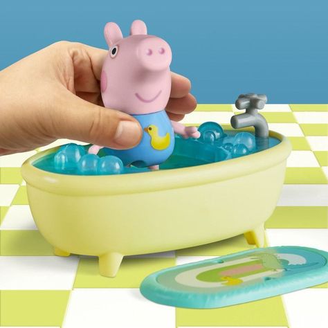 Figura Peppa Pig La Hora Del Baño Con George-8