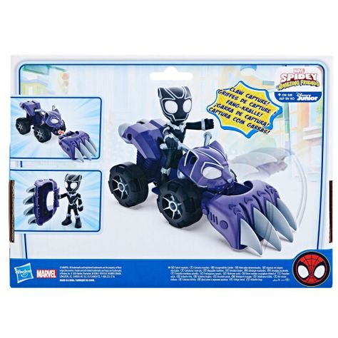 Set Spidey & His Amazing Friends Patrullero Black Panther-2