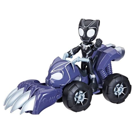 Set Spidey & His Amazing Friends Patrullero Black Panther-3