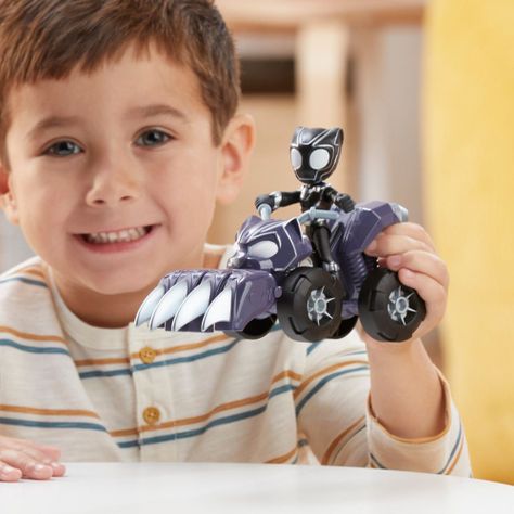 Set Spidey & His Amazing Friends Patrullero Black Panther-4