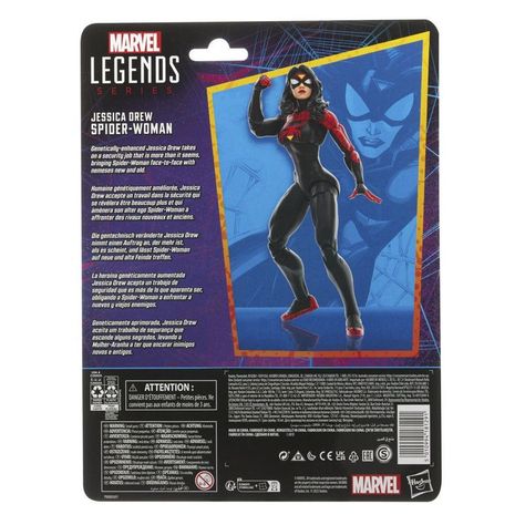 Figura de Acción Marvel Legends Series Jessica Drew Spider-Woman-3