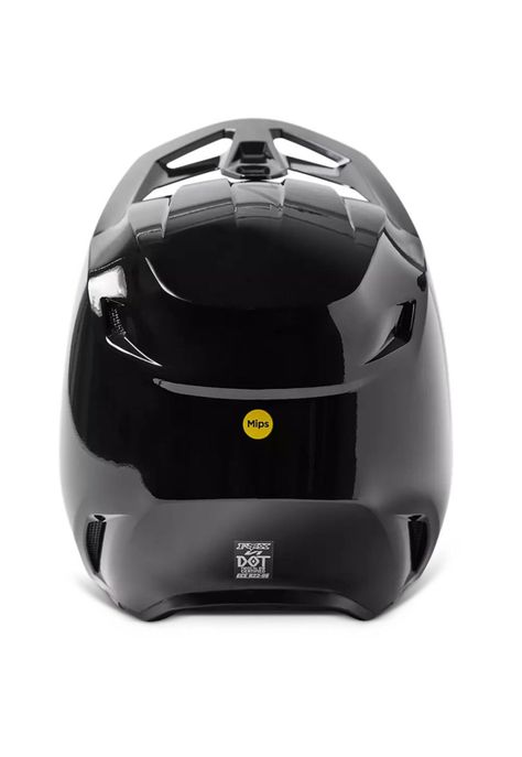 Casco Moto V1 Solid Negro Fox-5